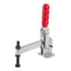 KIPP Schnellspanner Vertikal Standard Fuß waagrecht F2=7000 voller Haltearm M12x