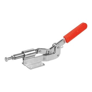 KIPP Schubstangenspanner Horizontal Form C F2=3000 Stahl verzinkt Kunststoffgriff