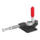 KIPP Schubstangenspanner Standard Form B F2=2250 Stahl verzinkt Kunststoffgriff