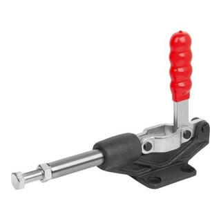 KIPP Schubstangenspanner Standard Form B F2=6675 Stahl verzinkt Kunststoffgriff