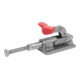 KIPP Schubstangenspanner Standard Form C F2=3150 Stahl verzinkt Kunststoffgriff