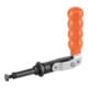 KIPP Schubstangenspanner Standard Stahl Kunststoff orange