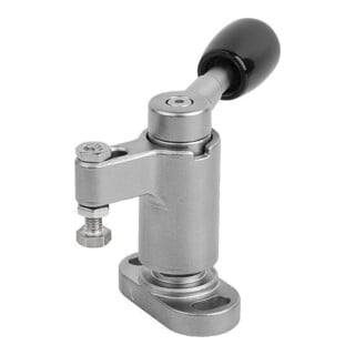 KIPP Schwenkspanner Links Mini Vergütungsstahl vernickelt FH 200 X 31,7