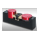 KIPP Serre-cale M08 L31,8 aluminium anodisé