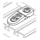 KIPP Serre-flats pour rainure en T D=M12 Acier BN=14