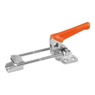 KIPP Serre-joint à étrier horizontal LxH 135x42 Nirosta Kipp