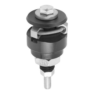 KIPP Serre-joint de centrage Forme B Hexagonal D 70,5 Acier 1.2842 trempé