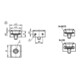 KIPP Serre-joint double face M16 100 mm acier d'outil trempé