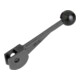 KIPP Serre-joint excentrique double acier trempé D=8