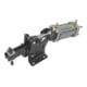 KIPP Serre-joint pneumatique horizontal acier version lourde
