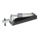 KIPP Serre-joint pneumatique horizontal Forme A F2=5800 Acier Comp: Acier