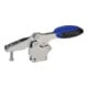 KIPP Serre-joint rapide horizontal avec verrouillage de sécurité F1=1350 nickelé
