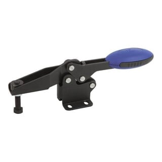 KIPP Serre-joint rapide horizontal pied standard horizontal F1=650 pression réglable