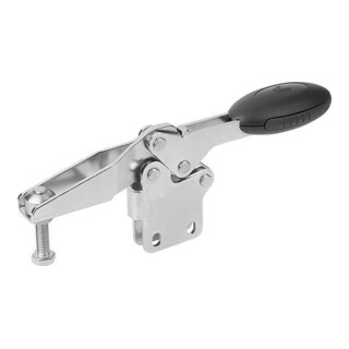 KIPP Serre-joint rapide horizontal Standard F1=2000 réglable Pied de pression vertical