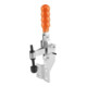 KIPP Serre-joint rapide Standard acier Pied coudé plastique orange M0