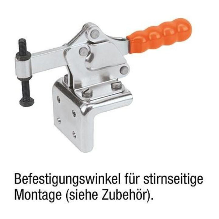 KIPP Serre-joint rapide Standard Pied horizontal Acier Plastique M05X35