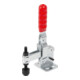 KIPP Serre-joint rapide vertical Standard F2=2000 réglable pression de contact pied horizontal