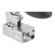 KIPP Serrure rapide horizontale avec capteur de force D=M08 F4=1400 acier inoxydable