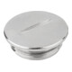KIPP Sluitbout rond M40x1,5 8 mm vernikkeld messing
