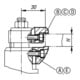 KIPP Spannbacken Form A Standard-Spannbacke H1=26,8 Einsatzstahl