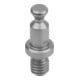 KIPP Spannbolzen M05 Ø6mm H16 Form B Edelstahl gehärtet
