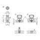 KIPP Spannbolzen M06 D6 H16 Form B Edelstahl gehärtet