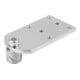 KIPP Spannbolzen mit Adapterplatte D=28 L=96 B=52 Stahl brüniert Form B Komp S