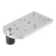 KIPP Spannbolzen mit Adapterplatte D=28 L=96 B=52 Stahl brüniert Form C