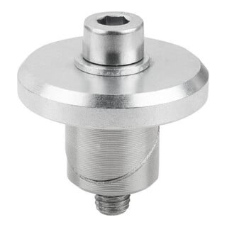 KIPP Spannbolzen mit Scheibe D 20 H 48 Edelstahl blank