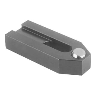 KIPP Spanneisen mit abgeflachter Kugel L125 B2 40 A20 Vergütungsstahl