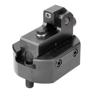 KIPP Spannelement mit Gripper Größe 16 130 x 100 x 113 mm Stahl brüniert