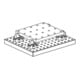 KIPP Spannelement mit Gripper Systemgröße 12 105 x 80 x 88mm Stahl brüniert