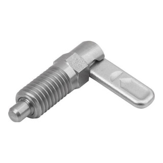 KIPP Sperrpen M10 D=4 links Vorm A RVS draadbus