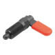 KIPP Sperrpen M12 D=8 SW12 Vorm C Kap zonder moer