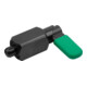 KIPP Sperrpen Vierkant GR.3 D=8 Vorm H met kap Staal bruineren