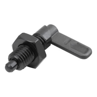 KIPP Sperrriegel D10 M20x1,5 Form B Stahl brüniert