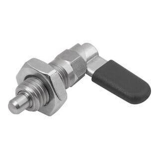 KIPP Sperrriegel M10 D=4 SW1=10 Form D Kappe Mutter E.