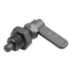 KIPP Sperrriegel M10 D=6 SW1=10 Form B ohne Kappe Mutter