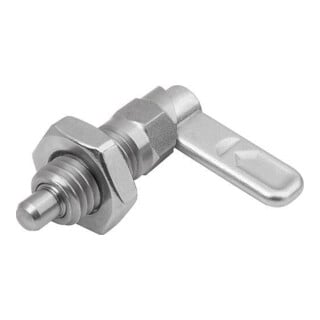 KIPP Sperrriegel M10x1 D=4 SW10 Form B ohne Kappe Mutter