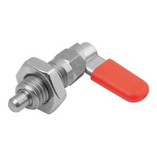 KIPP Sperrriegel M10x1 D=5 SW10 vorm D met dopmoer