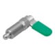 KIPP Sperrriegel M10x1 D=6 SW10 Form C Kappe ohne Mutter