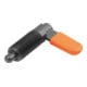 KIPP Sperrriegel M12 x 1,5 Ø 6mm brüniert Stahl mit Kappe