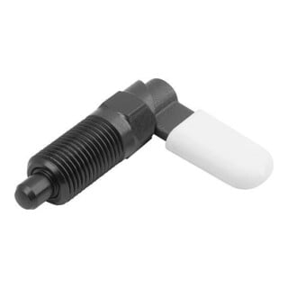 KIPP Sperrriegel M12x1,5 D=5 Form C Kappe ohne Mutter
