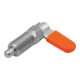 KIPP Sperrriegel M16 D=8 SW16 Form C Kappe ohne Mutter