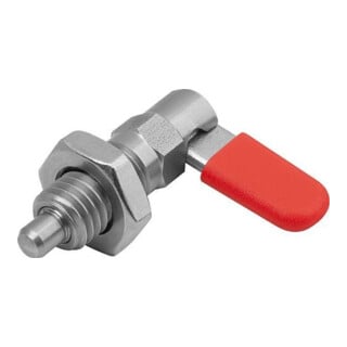KIPP Sperrriegel mit Anschlag rechts D=5 M10 Form D M
