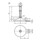 KIPP Stellfuß, Form B, Edelstahl, Gummi-2