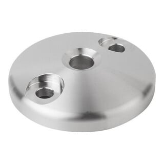 KIPP Teller C Edelstahl Ø 80