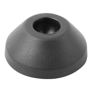 KIPP Teller Form A Ø 99 Thermoplast schwarz