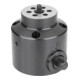 KIPP Tendeur M16 en acier allié noir, compatible automatisation, avec vis de serrage