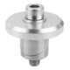 KIPP Tige de serrage avec rondelle D 20 H 48 acier inoxydable brut
